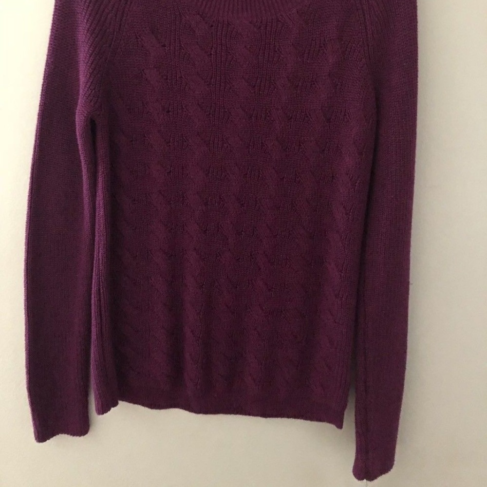 Liz Claiborne Long Sleeve Shaker Sweater - Picture 3 of 6